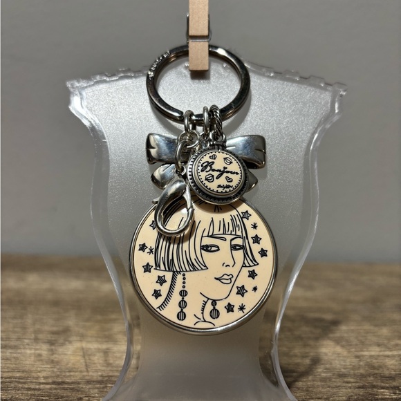 Brighton Nanette Fashionista Purse Charm Keychain - Picture 2 of 5